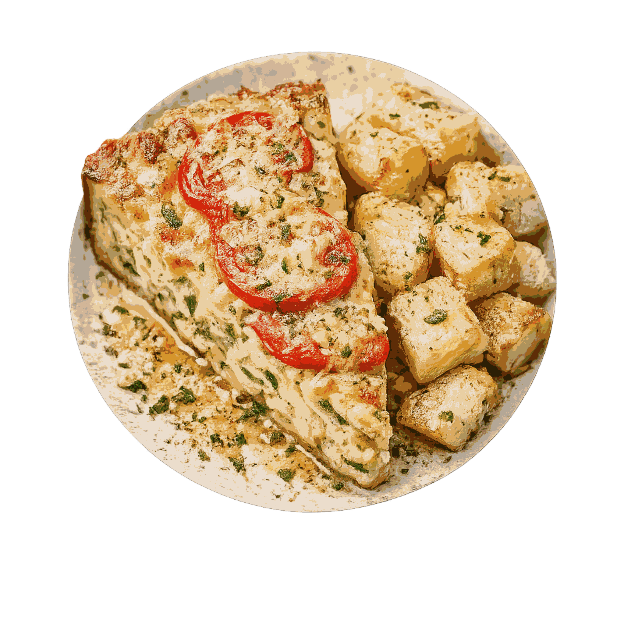 Pastel de zucchini con queso